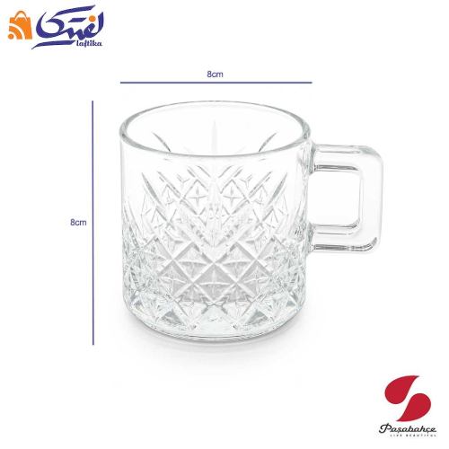 نیم لیوان تایملس پاشاباغچه 195cc اندازه