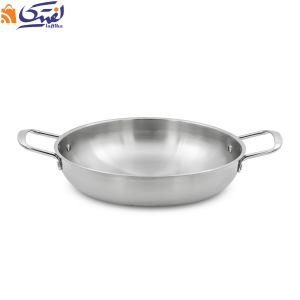 ماهیتابه استیل 201 گود دو دسته سایز 27 S-26P