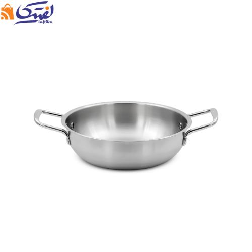ماهیتابه استیل 201 گود دو دسته سایز 19 S-18P