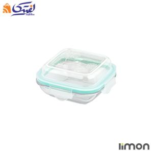 ظرف شیشه ای سرو و نگهداری دربدار 210 میلی لیتر لیمون 2027