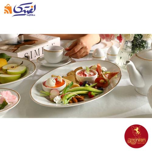 سرویس چینی 12 نفره نورا زرین