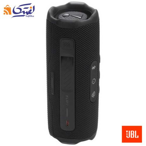 دکمه های اسپیکر بلوتوثی مشکی قابل حمل جی بی ال مدل Flip 7