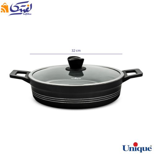 تابه سایز 32 دو دسته کف گرانیت یونیک