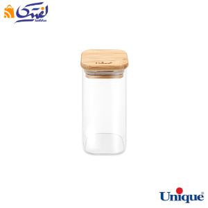 جا ادویه یونیک درب چوبی 12 سانتی متر UN-1769