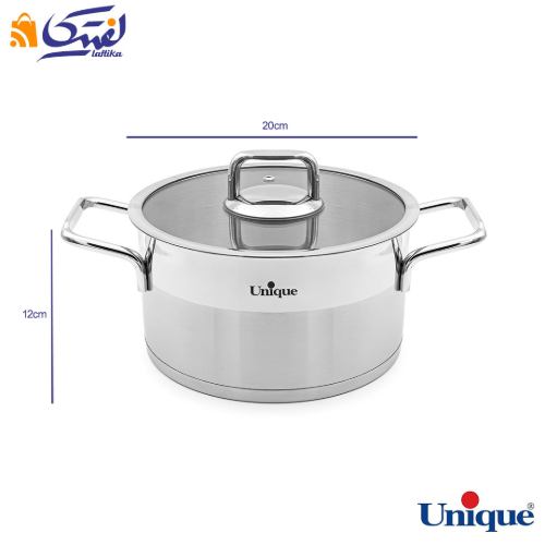 ابعاد قابلمه استیل یونیک UN-9904