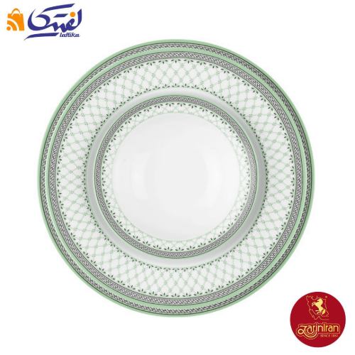 قیمت سرویس 28 ویلیج سبز چینی زرین ایتالیا اف 6 نفره
