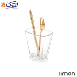 جا قاشقی ایستاده شیشه ای لیمون 2435
