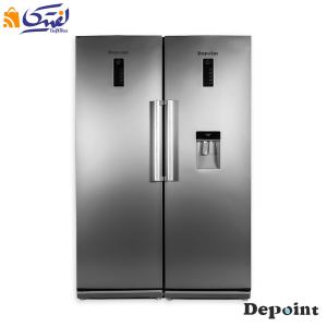 یخچال فریزر دوقلو MAX دیپوینت سایز 40 فوت