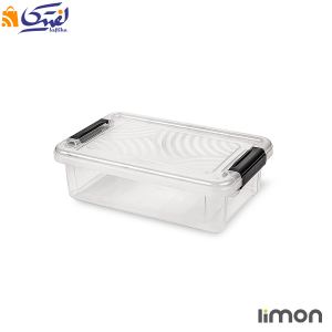 نظم دهنده مستطیل 3 لیتر دربدار لیمون 2395