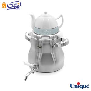 کتری و قوری 5.5 لیتر شیردار 6 ضلعی یونیک UN-7255