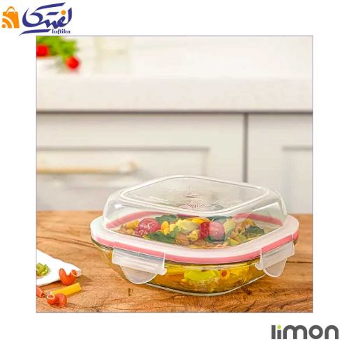ظرف شیشه ای لیمون