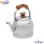 کتری استیل یونیک UN-7296 دسته چوبی 4 لیتر