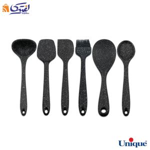سرویس کفگیر و ملاقه سیلکونی کوچک یونیک UN-1116