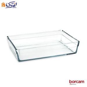 تابه پیرکس مستطیل بزرگ پاشاباغچه بورجام با طراحی کاربردی