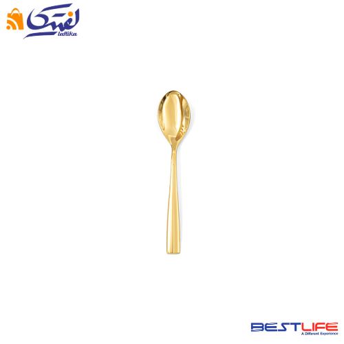 قاشق مربا خوری 6 عددی بست لایف مدل 2FULL GOLDL-M-187