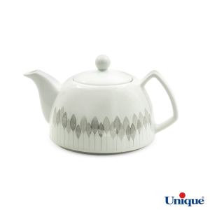 قوری چینی یونیک مدل برگ UN-7542