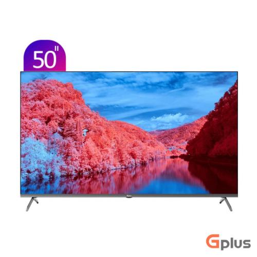 تلویزیون 50 اینچ مدل GTV-50SQ788NP جی پلاس هوشمند ال ای دی