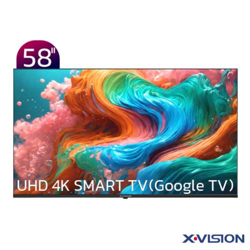 قیمت تلویزیون 58 اینچ هوشمند ایکس ویژن مدل 58XCU700 ال ای دی