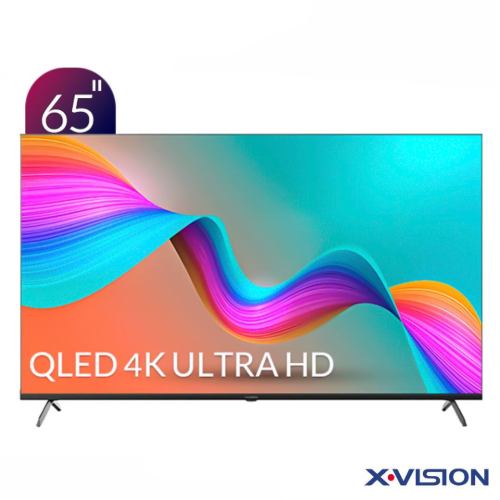 تلویزیون 65 اینچ هوشمند ایکس ویژن مدل 65XH15 کیو ال ای دی