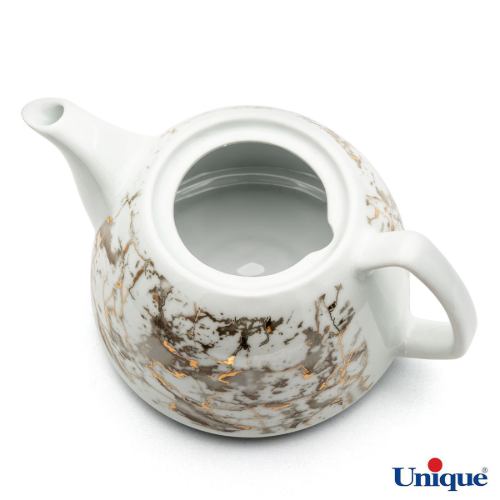 قوری چینی یونیک طرح ترک