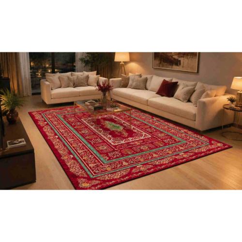 نقشه فرش درخت زندگی لاکی رزالین تراکم 3600 سنگین کالکشن ریماز A3053-3