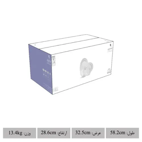 کیفیت سرویس 6 نفره گیلاس چینی زرین نئوکلاسیک