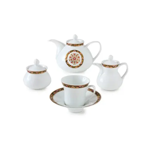 خرید قسطی سرویس چای خوری گلدن گاردن شهرزاد چینی زرین