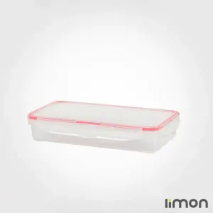 ظرف فریزری مستطیل 480 میلی لیتر لیمون
