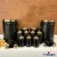 سرویس آشپزخانه 15 پارچه یونیک گلکسی مشکی درب طلایی UN-4601