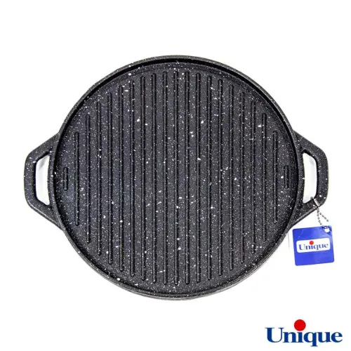 تابه گریل چدنی یونیک درب دار UN-6007ر