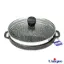 تابه گریل چدنی یونیک درب دار UN-6003