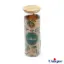 بانکه حبوبات شیشه ای درب چوبی 1200 یونیک UN-1314