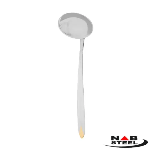 ملاقه سرویس 116 پارچه ناب استیل مدل پالرمو با جعبه کادویی (طلایی)