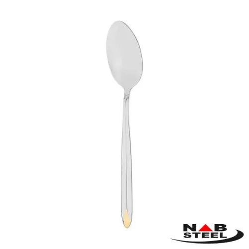 سرویس 116 پارچه ناب استیل مدل پالرمو با جعبه کادویی (طلایی)