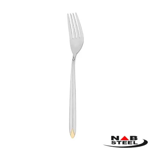 سرویس 116 پارچه ناب استیل مدل پالرمو با جعبه کادویی (طلایی)