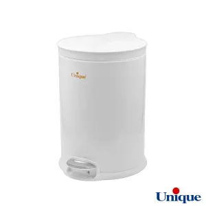 سطل زباله 16 لیتر سفید یونیک UN-4130
