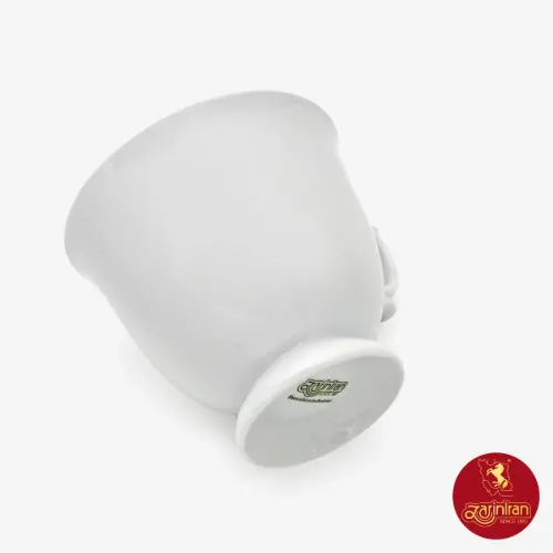 خرید سرویس چای خوری چینی زرین نئوکلاسیک طرح بادیانس طوسی 12 پارچه