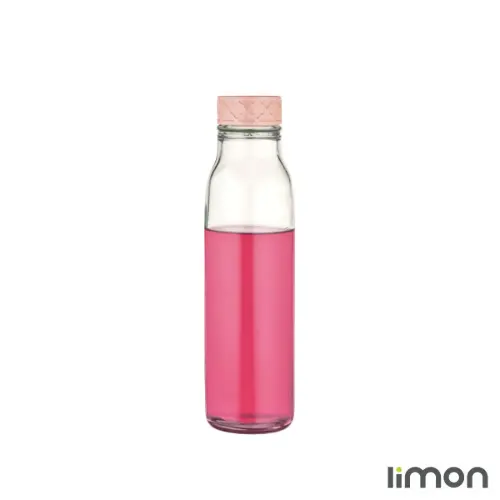 بطری آب گرد لیمون