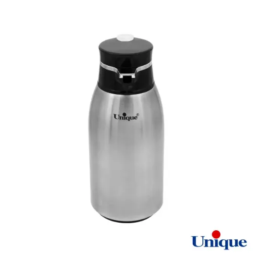 فلاسک 1.9 لیتر استیل شیشه صورتی یونیک UN-1857