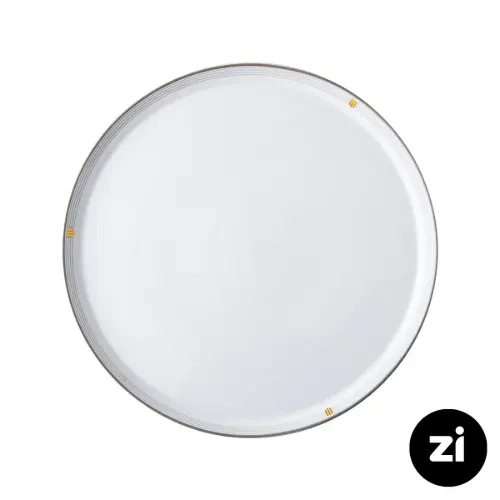 بشقاب تخت چینی زرین (Zi) فرم اس اپرا سایز 27