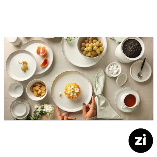 پیاله چینی زرین Zi فرم اس اپرا سایز 21