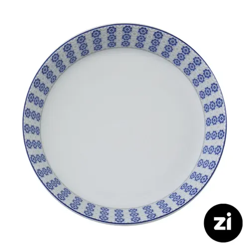 بشقاب تخت چینی زرین Zi فرم اس طرح ریچل سایز 30