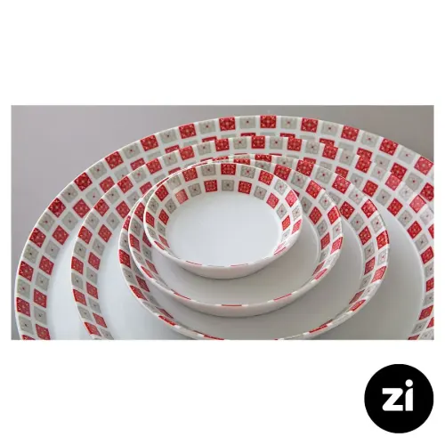 پیاله چینی زرین Zi فرم اس روشان سایز 9