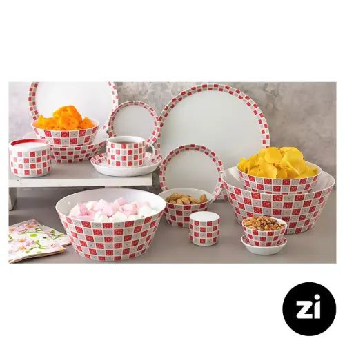 پیاله چینی زرین Zi فرم اس روشان سایز 12