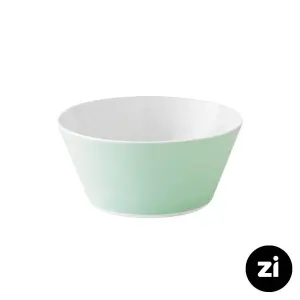 پیاله چینی زرین Zi فرم اس پاستیل سبز سایز 18