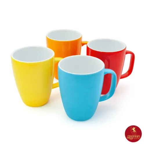 ماگ دسته دار سوئدی چینی زرین طرح گیلاس
