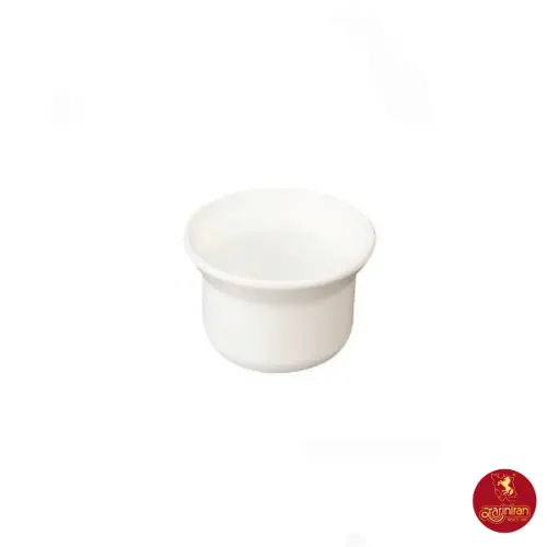 شیر خوری چینی زرین فرم اس 35 سفید با مارک زی