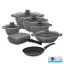 سرویس قابلمه گرانیتی 14 پارچه فورته Forte مدل پریما طوسی