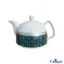 قوری چینی یونیک مدل میبد سبز ارغوانی UN-7542