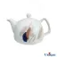 قوری چینی یونیک مدل آبرنگ ساین UN-7542
